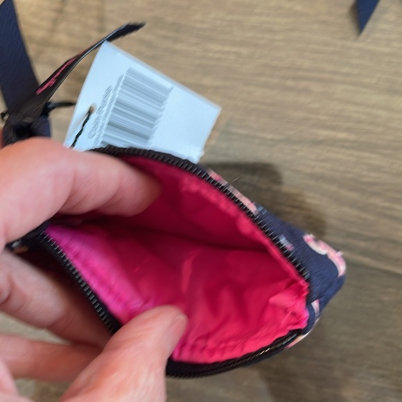 Vera Bradley Flamingo Fiesta Jewelry Case, Coin Purse, Medium Cosmetic Bag NWT - Picture 12 of 17